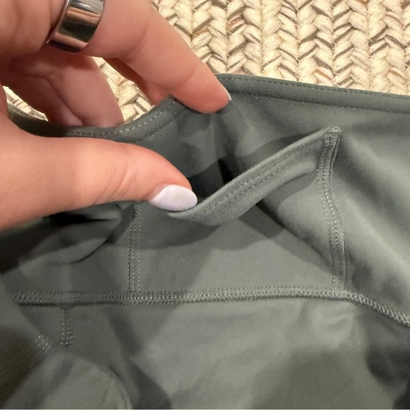 Athleta Green High Rise Cropped Leggings - Picture 5 of 8